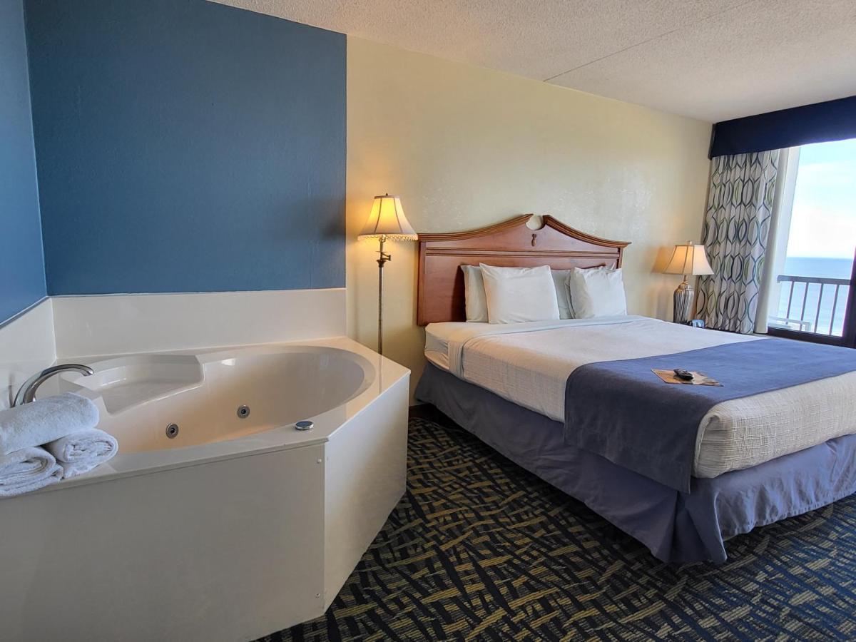 King Suite spa bath Oceanfront Private Balcony