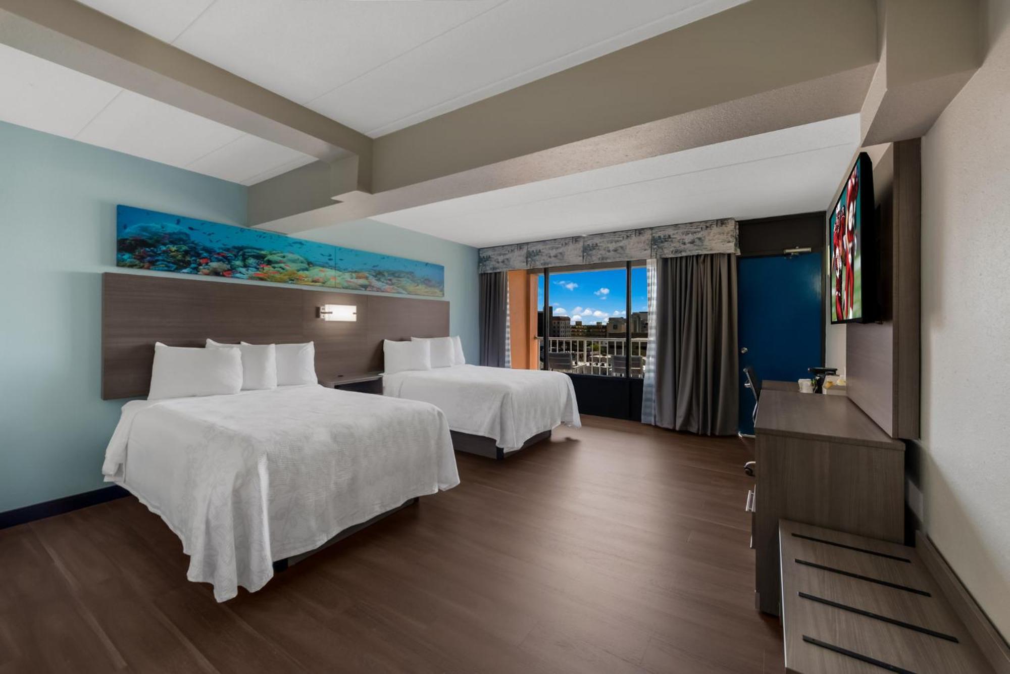 Premium Two Double Beds with Partial Ocean View Smoke Free (Upgraded Bedding),1396432781:JPEG