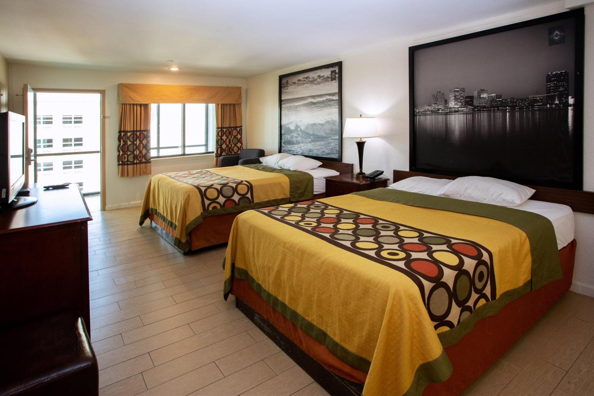 Deluxe Queen Room Two Queen Beds Non-Smoking Pool View